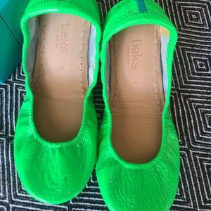 NEW Galactic Green Tieks - Limited Edition